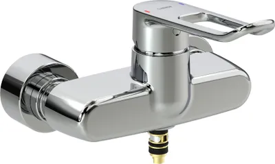 Immagine prodotto di HANSA HANSACLINICA Digital + Mitigeur de lavabo, Bluetooth, saillie 231mm, levier à étrier, chrome, 01556269, 01556269