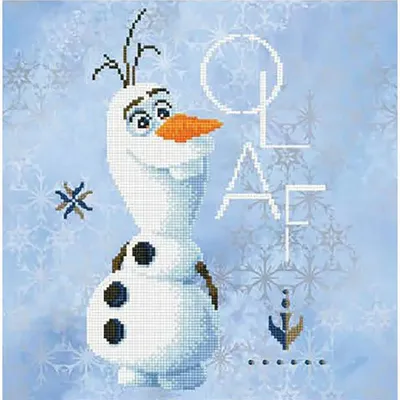 Produktbild von Diamond Dotz Disney Frozen 2 Olaf 40x40 cm