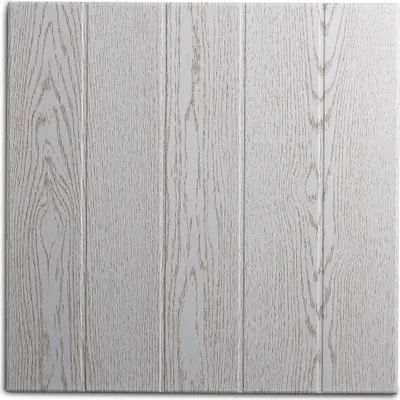 Produktbild von Decosa Deckenplatten Athen in Esche weiß Optik - 50 x 50 cm 80 Platten = 20 qm - Deckenpaneele in Holzoptik - Decken Paneele aus Styropor