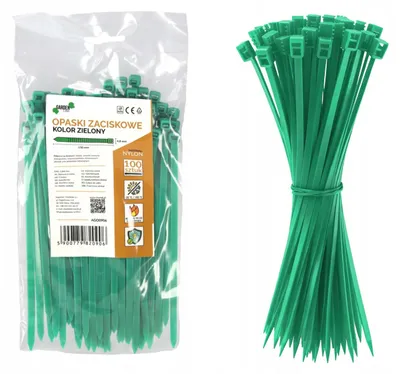 Image de Colliers de serrage verts