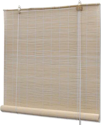 Obrázek produktu pro vidaXL Bambusové rolety Nature 4 ks 120x160 cm