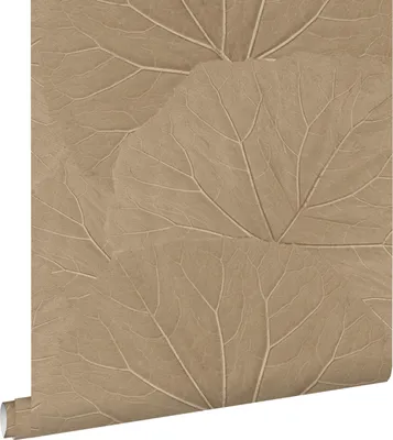 Obrázek produktu pro ESTAhome tapeta listy písková béžová 53 cm x 10,05 m