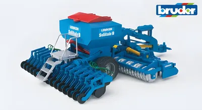Image de Bruder 02026 - Lemken Solitair 9 Sower 1:16