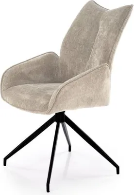 Produktbild von Stuhl K553, gepolstert, Farbe Beige, Breite 60 cm, Tiefe 66 cm, Höhe 96 cm