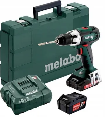 Zdjęcie produktu dla Metabo 602325500 Wkrętak akumulatorowy / Zakrętarka udarowa - Czarny