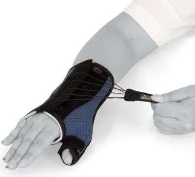 Produktbild von Bort Generation Daumen-Handorthese rechts M blau 1 St