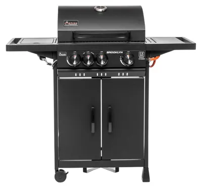 Zdjęcie produktu dla ACTIVA GRILL GAZOWY BROOKLYN 3+1 (8,4 +2,5 kW) - 19741GB