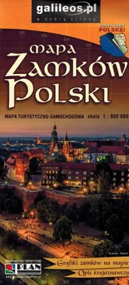 Obrázek produktu pro Mapa hradů v Polsku