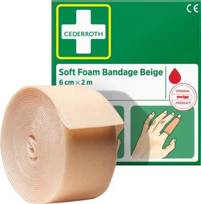 Produktbild von CEDERROTH Schaumbandage 6cm x 2m