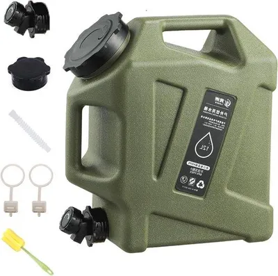 Produktbild von Wasserbehälter - 11/12/18/25L tragbarer Wasserschlauch mit Düse für Camping - Angeltour Bestellwagen