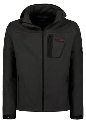 Obrázek produktu pro Geographical Norway Herren Texshell, pánská softshell bunda, tmavě šedá, velikost M