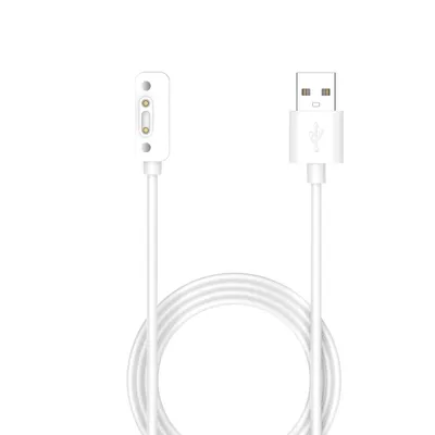 Obrázek produktu pro Pro Xplora X6 Play / X6 Children USB 1 metr dlouhý magnetický nabíjecí kabel pro hodinky bílý