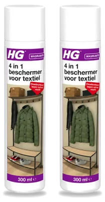 Produktbild von 2 x HG 4 in 1 Textielbeschermer - 300 ml - Vorteilspackung - 2 Stücke