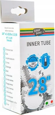 Obrázok produktu pre 28" duša na bicykel s ventilom AV pre pneumatiky 27x1 1/3.8 až 28x1 1/2