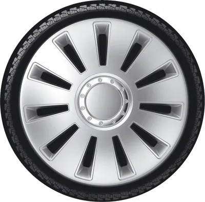 Produktbild von 15" Zoll Radkappen Silber Radzierblenden Radblenden PP 5035 AutoStyle