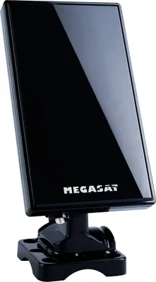 Produktbild von Megasat DVB-T 40, Schwarz, 28 dB, DVB-T, DVB-T2, FM, UHF, VHF, 110 x 22 x 190 mm, F, DC