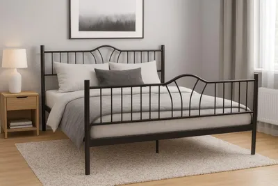 Produktbild von Metallbett 180x200 cm Santi