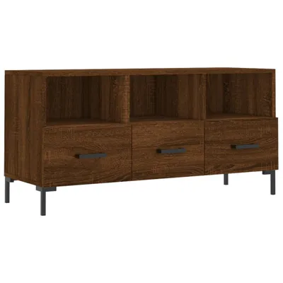 Produktbild von TV-Schrank Braun Eichen-Optik 102x36x50 cm Holzwerkstoff