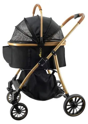 Obrázek produktu pro Peti-to-Travel kočárek pro psy a kočky Black
