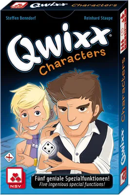 Produktbild von NSV Qwixx Characters Erweiterung