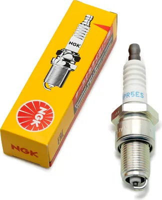 Image de Jeu de bougies d'allumage NGK 6x BPR5ES Bougie d'allumage antiparasitée, 19,0mm filetage long Ø 14,0mm Hex 20,8mm, écart entre les électrodes 0,85mm, valeur thermique 5, 4006 / 4225 / 6854 / 7422 / 95737