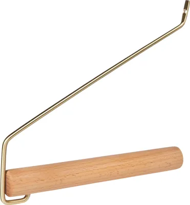 Produktbild von QUVIO Kleiderbügel - Kleiderhaken - Wandhaken - Kleiderhaken Holz - Kleiderbügel - Holz und Stahl