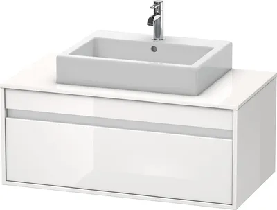 Produktbild von Waschtischunterbau KETHO 550x1000x426mm taupe taupe