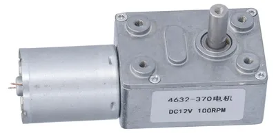 Produktbild von 4632370 DC-Turbinen-Schneckenmotor, selbstsicherndes Untersetzungswellengetriebe, 100 U/min, 12 V