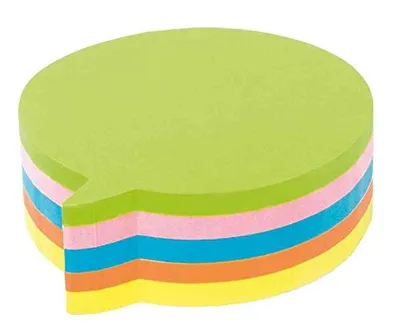 Image de Kores Haftnotizen-Wrfel "Sprechblase", 70 x 70 mm, blanko