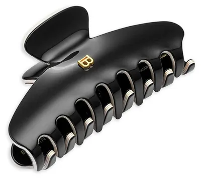 Obrázok produktu pre Balmain Hair Couture Spona do vlasov stredná (čierna a biela) 1 ks