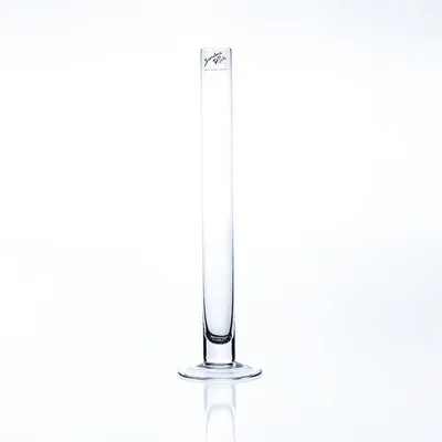 Produktbild von Reagenzglas, Glasvase SOLIFLEUR mit Fuss H. 30cm D. 3cm rund klar Sandra Rich