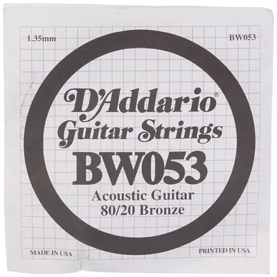 Produktbild von D'Addario BW053, Gitarre, Stahl, Akkustik, 1 Stück(e)