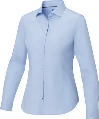 Imagen del producto de Elevate NXT - Camisa de mujer "Cuprite", manga larga, modelo PF3960 (talla XS), color azul claro