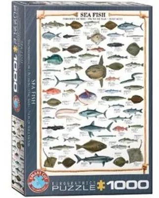 Immagine prodotto di Eurographics Puzzle Seefische, Meeresfische, 1000 Teile, 68 x 48 cm, 6000-0313