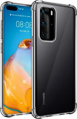 A clear product shot of a phone case with a phone inside, presented on a white background.