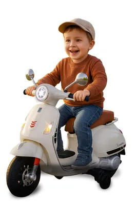 Produktbild von JAMARA Ride-on Vespa GTS 125 weiss Li-Power 12.6
