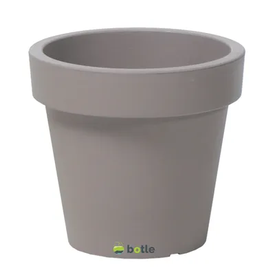 Obrázok produktu pre Květináč Okrúhly Priemer 13,5 cm Mocca plantážník Plastický 1 L