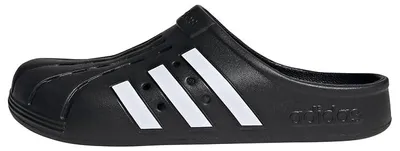 Produktbild von adidas Uni Adilette Clogs, Farbe: Schwarz / Weiß / Schwarz, Größe: 38 EU