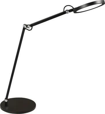 Produktbild von Regina - Fabas Luce, schwarze, verstellbare Tischlampe - integrierte 9-W-Touch-LED, dimmbar, CCT (3000 K, 4000 K, 5000 K, 6000 K)
