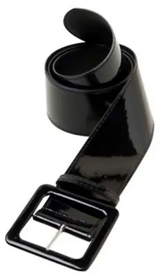 Produktbild von Schwarzer Vinyl Gürtel