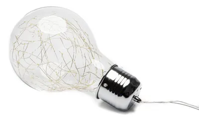 Produktbild von TrendLine kabellose LED Glasbirne 120 LED Kupferlichter