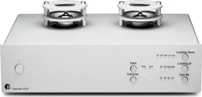 Produktbild von Pro-Ject Tube Box S3B - silber