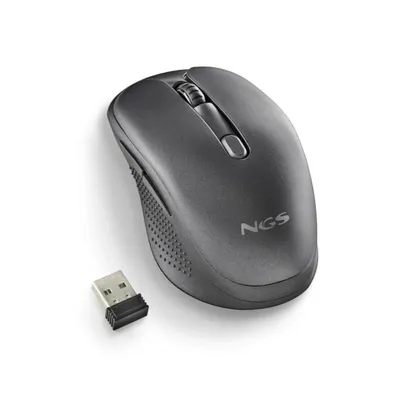 Produktbild von NGS EVO RUST, rechts, Optisch, RF Wireless, 1600 DPI, Schwarz