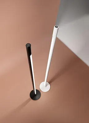 Obrázek produktu pro Stick Black Led Moderní kovová stojací lampa