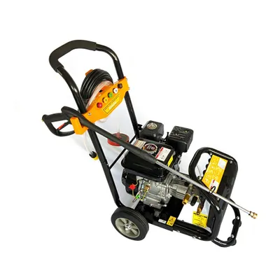 Obrázek produktu pro Profesionální vysokotlaký benzínový parní čistič s motorem OHV o výkonu 7,5 hp s pěti tryskami a rychlovýměnnou stříkací pistolí pro čištění vozidel