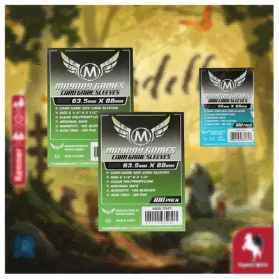 Produktbild von Mayday Standard Sleeves Kartenhüllen 7035 + 7041 Vorteilspack für Everdell