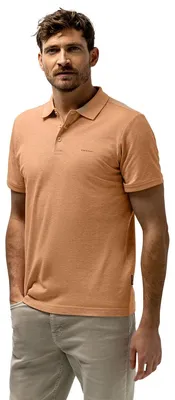 Produktbild von Poloshirt State of Art Regular-Fit orange 3-Knopf