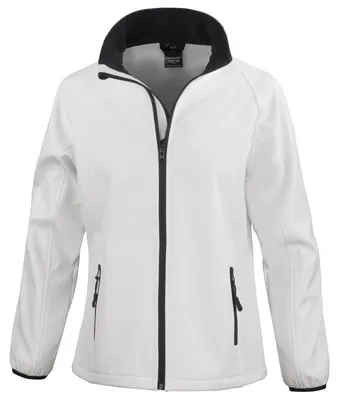 Produktbild von Result Core - Softshelljacke für Damen PC7402 (M) (Weiß/Schwarz)
