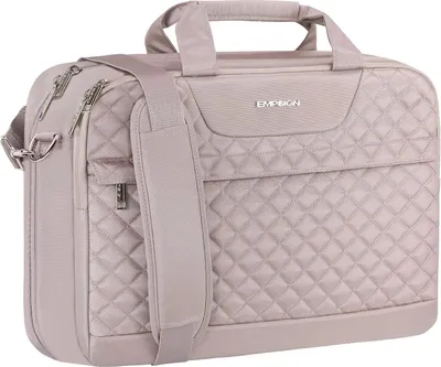 Produktbild von EMPSIGN Laptop Tasche 17 Zoll wasserdicht Rosa Laptoptasche Businessaktivitäten