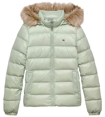 Produktbild von TOMMY JEANS BASIC HOODED DOWN JA Grün